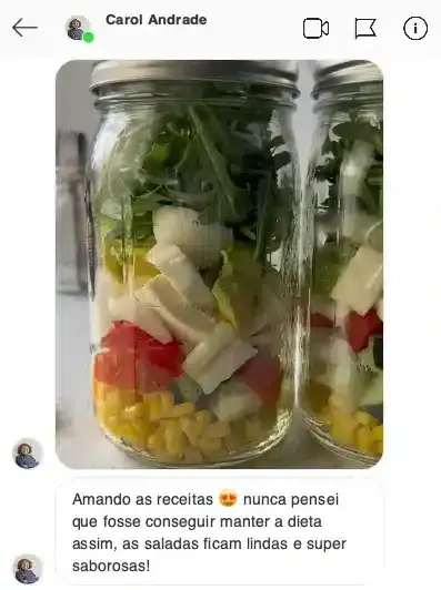 Depoimento de Carol Andrade